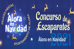 CONCURSO DE ESCAPARATES lora en Navidad